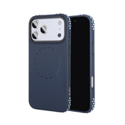 MagPop Case for iPhone 17 Pro, Wireless Charging Compatible, Drop Protection, Scratch Resistant Back Cover with Textured Corner Grip (Blue, iPhone 17 Pro)
