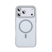 MagPop Case for iPhone 17 Pro Max, Wireless Charging Compatible, Drop Protection, Scratch Resistant Back Cover with Textured Corner Grip (White, iPhone 17 Pro Max)