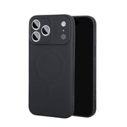 Soft Silicone Case for iPhone 17 Pro Max (Black) - Wireless Charging Compatible, Anti-Slip Grip, Anti-Fingerprint Matte Finish, Microfiber Lining