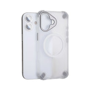 iChange Case 2.0 for iPhone 17 – Transparent TPU Back Cover with MagSafe Magnetic Ring, Airbag Corner Protection, Drop & Scratch Resistant, Slim Profile