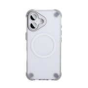 iChange Case 2.0 for iPhone 17 – Transparent TPU Back Cover with MagSafe Magnetic Ring, Airbag Corner Protection, Drop & Scratch Resistant, Slim Profile