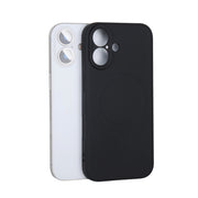 Soft Silicone Case for iPhone 17 - Wireless Charging Compatible, Anti-Slip Grip, Anti-Fingerprint Matte Finish, Microfiber Lining (Black)