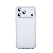 iClear for iPhone 17 Pro - TPU Clear Case, Shockproof, Anti-Yellowing (Yellow Resistance 4.0), Airbag Corner Protection, Ultra-Slim Profile, Intelligent Touch Buttons