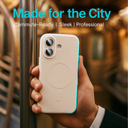 Soft Silicone Case for iPhone 17- Wireless Charging Compatible, Anti-Slip Grip, Anti-Fingerprint Matte Finish, Microfiber Lining (White)