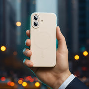 Soft Silicone Case for iPhone 17 Pro - Wireless Charging Compatible, Anti-Slip Grip, Anti-Fingerprint Matte Finish, Microfiber Lining (White)