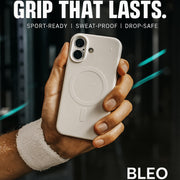 Soft Silicone Case for iPhone 17 Pro - Wireless Charging Compatible, Anti-Slip Grip, Anti-Fingerprint Matte Finish, Microfiber Lining (White)