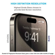 Bleo Premium Privacy Tempered Glass – Side View Blocking, 9H Protection, Touch Responsive