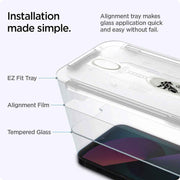 Bleo Slim Tempered Glass for iPhone – 9H Protection, True Touch Sensitivity, Shatter Resistant, Easy Fit, HD Transparency