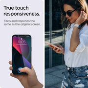 Bleo Ultra Clear Tempered Glass for iPhone with EZ Fit Tray – True Touch & Bubble-Free Application