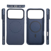 MagPop Case for iPhone 17 Pro, Wireless Charging Compatible, Drop Protection, Scratch Resistant Back Cover with Textured Corner Grip (Blue, iPhone 17 Pro)