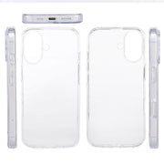 iClear for iPhone 17 - Transparent TPU Clear Case, Shockproof, Anti-Yellowing (Yellow Resistance 4.0), Airbag Corner Protection, Ultra-Slim Profile, Intelligent Touch Buttons
