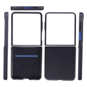 Bleo Leather Shield Samsung Z Flip 7 Black