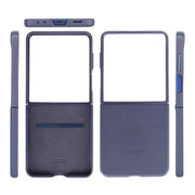 Bleo Leather Shield Samsung Z Flip 7 Blue