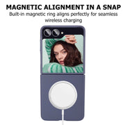 Bleo Leather Shield Samsung Z Flip 7 Blue