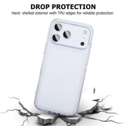 iClear for iPhone 17 Pro - TPU Clear Case, Shockproof, Anti-Yellowing (Yellow Resistance 4.0), Airbag Corner Protection, Ultra-Slim Profile, Intelligent Touch Buttons