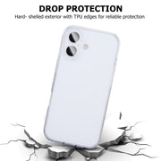 iClear for iPhone 17 - Transparent TPU Clear Case, Shockproof, Anti-Yellowing (Yellow Resistance 4.0), Airbag Corner Protection, Ultra-Slim Profile, Intelligent Touch Buttons