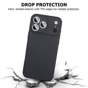 Soft Silicone Case for iPhone 17 Pro Max (Black) - Wireless Charging Compatible, Anti-Slip Grip, Anti-Fingerprint Matte Finish, Microfiber Lining