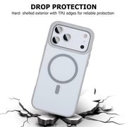 MagPop Case for iPhone 17 Pro Max, Wireless Charging Compatible, Drop Protection, Scratch Resistant Back Cover with Textured Corner Grip (White, iPhone 17 Pro Max)
