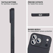 Bleo Liquid Silicon iPhone 17 Pro Black