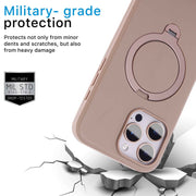 Bleo MagStand Silk Touch Case for iPhone 16 Pro (Beige) - Bleo : iPhone & Samsung Cases, Screen Protector