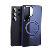 Bleo GalaxyStand Back Cover for Samsung S25 Ultra (Blue/Ultramarine) - Bleo : iPhone & Samsung Cases, Screen Protector