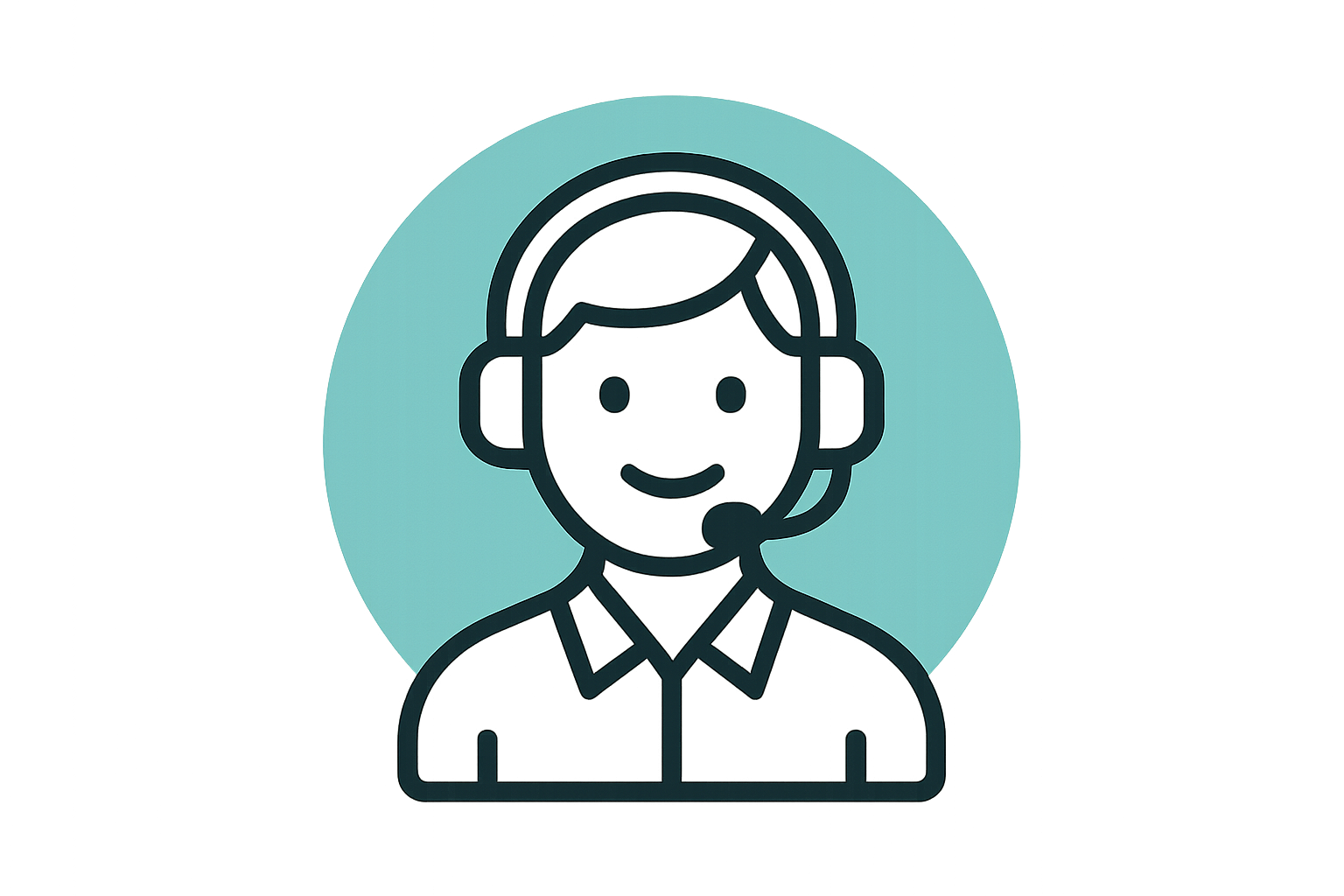 generate an icon of customer 